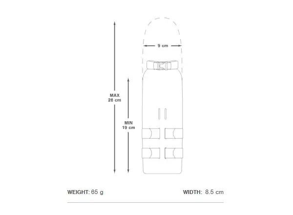 Apidura Expedition Cargo brašna na vidlicu 3,5 l