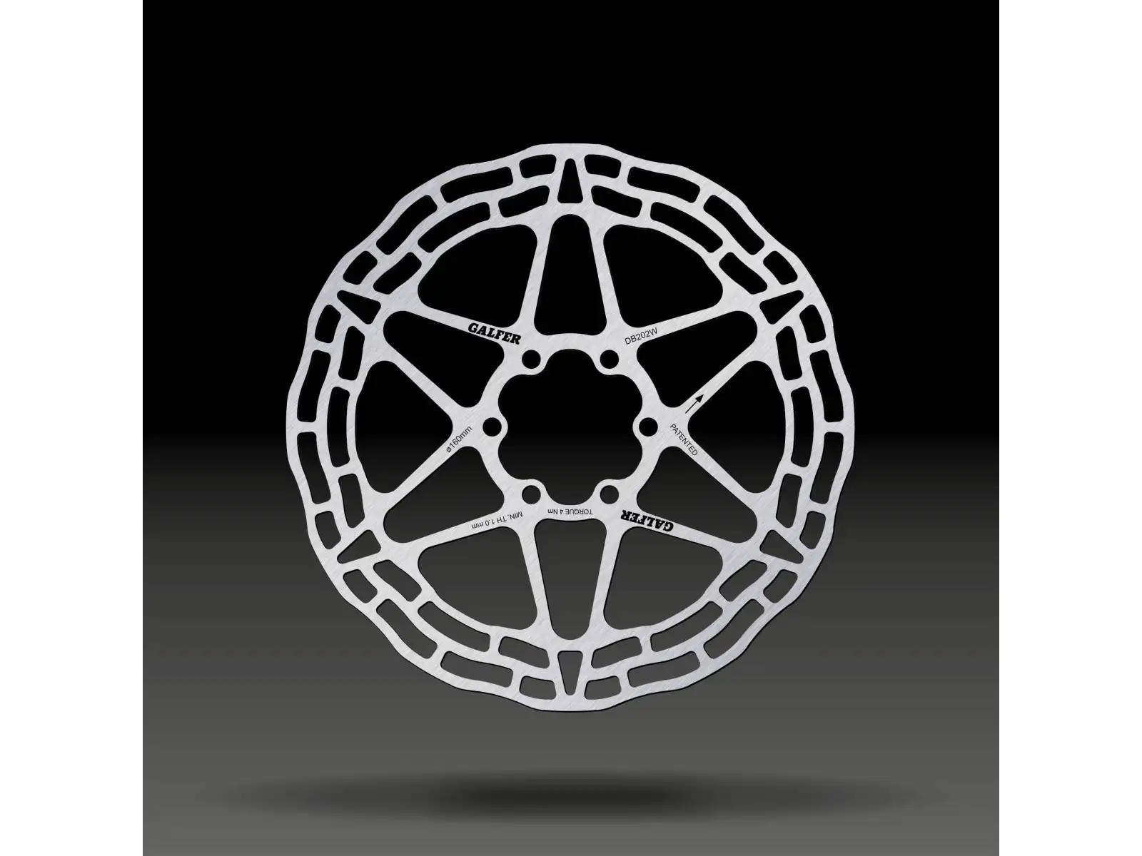 Galfer Trial Disc Wave brzdový kotúč 160 mm