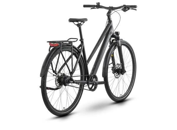 Raymon Zayn Ultra Trapeze trekingový bicykel Black/Stealth