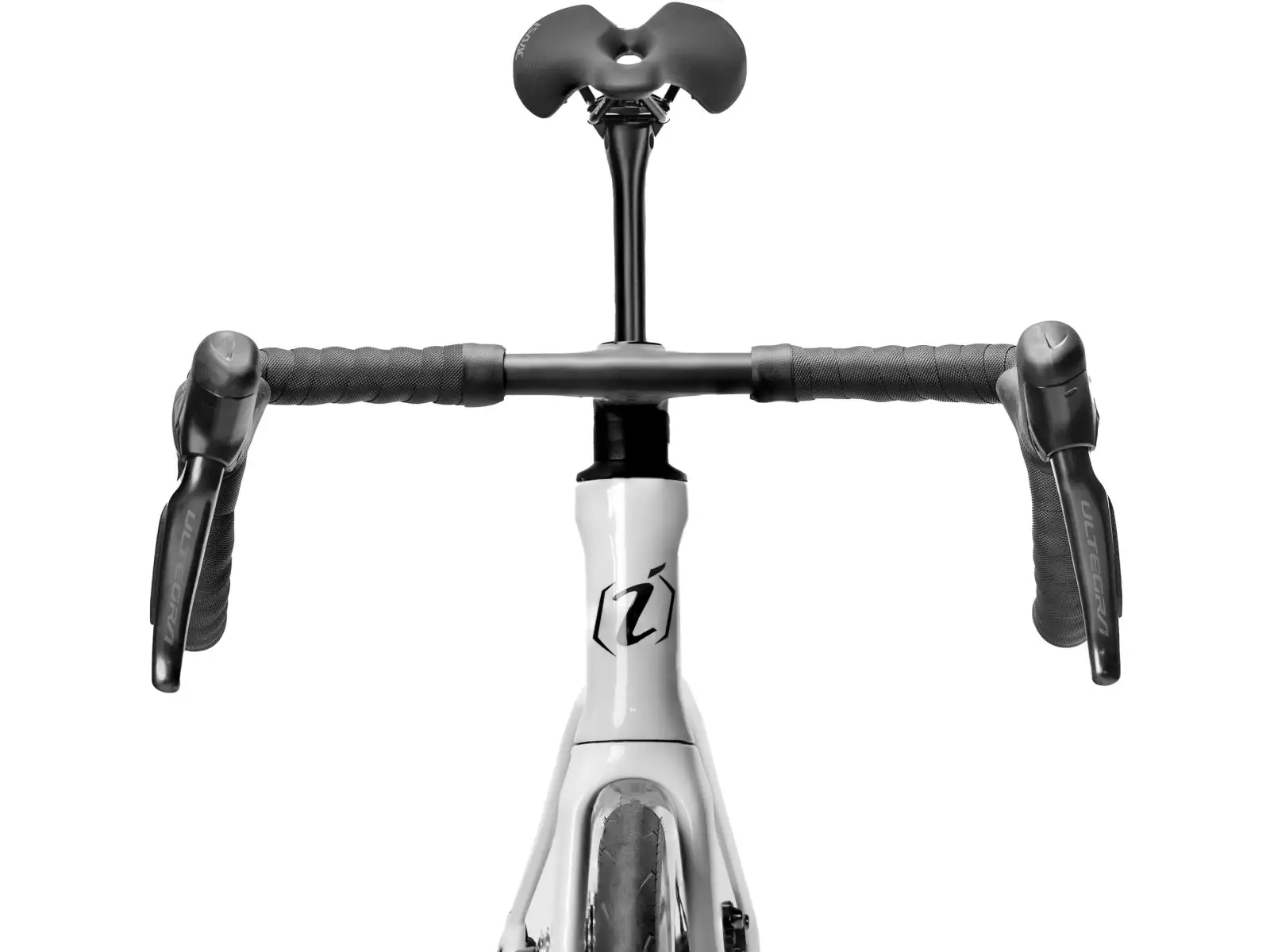 Isaac Meson Ultegra Di2 cestný bicykel Mineral White