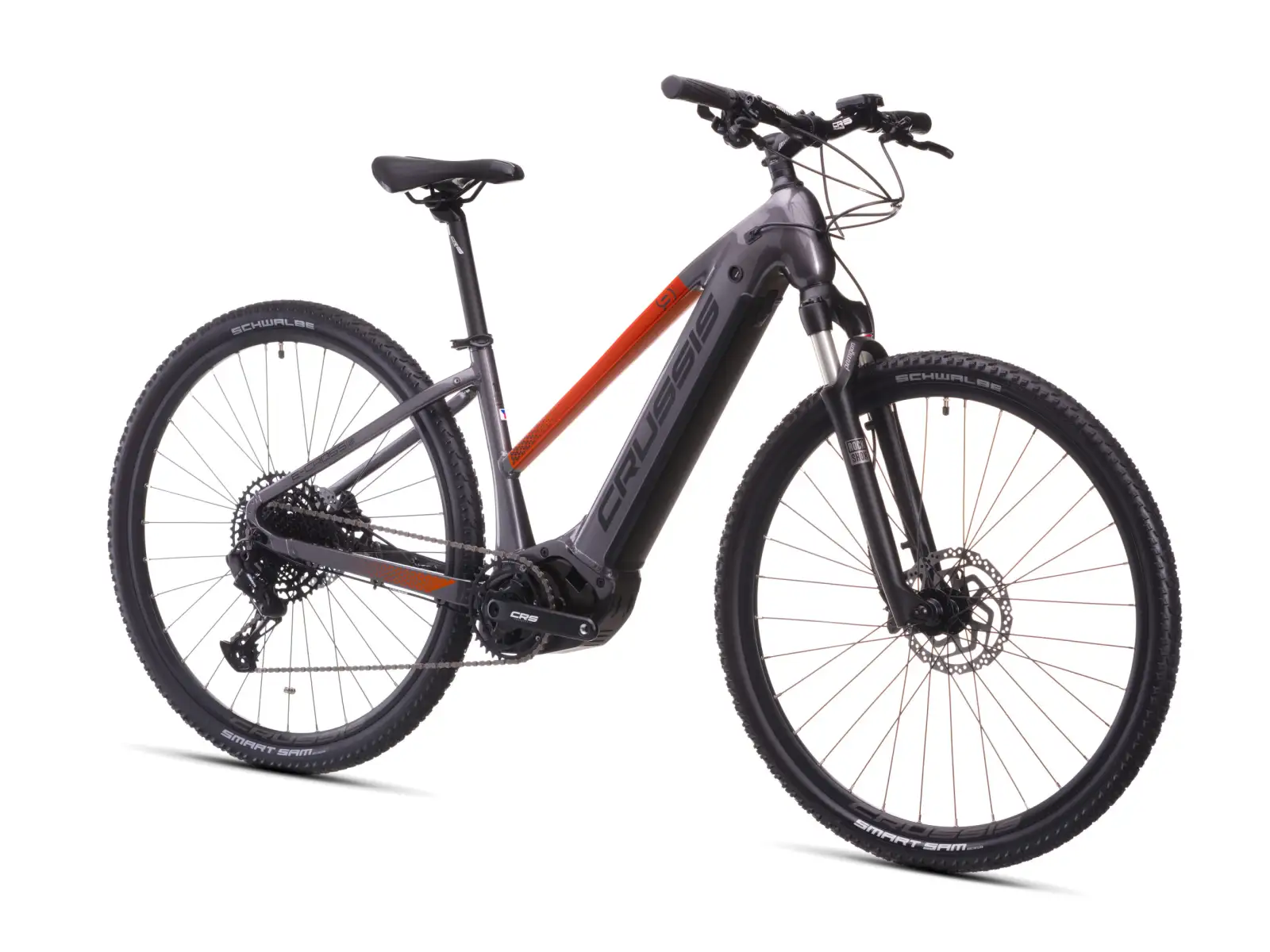 Crussis e-Cross low 9.11 715Wh krosový elektrobicykel