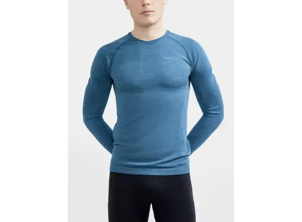Craft Core Dry Active Comfort pánske tričko dlhý rukáv zelená