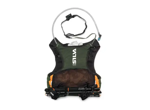 Silva Strive 5 bežecká vesta Green
