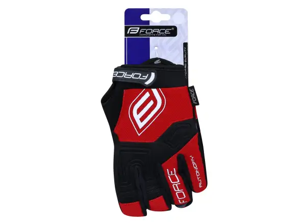 Force MTB Autonomy rukavice letné červené