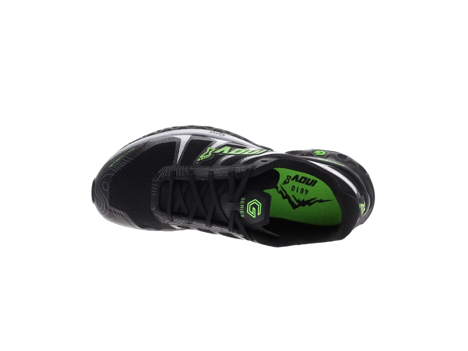 Dámska bežecká obuv Inov-8 Trailfly Ultra G 300 Max black/white/green