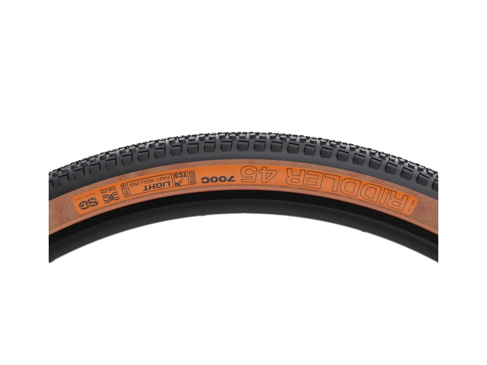 WTB Riddler TCS LFR 700x45 gravel plášť kevlar čierna/hnedá