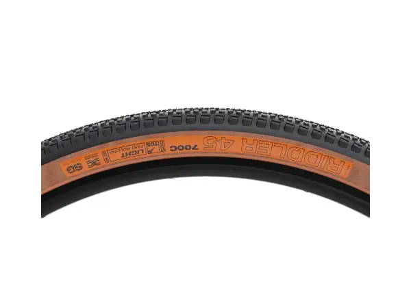 WTB Riddler TCS LFR 700x45 gravel plášť kevlar čierna/hnedá