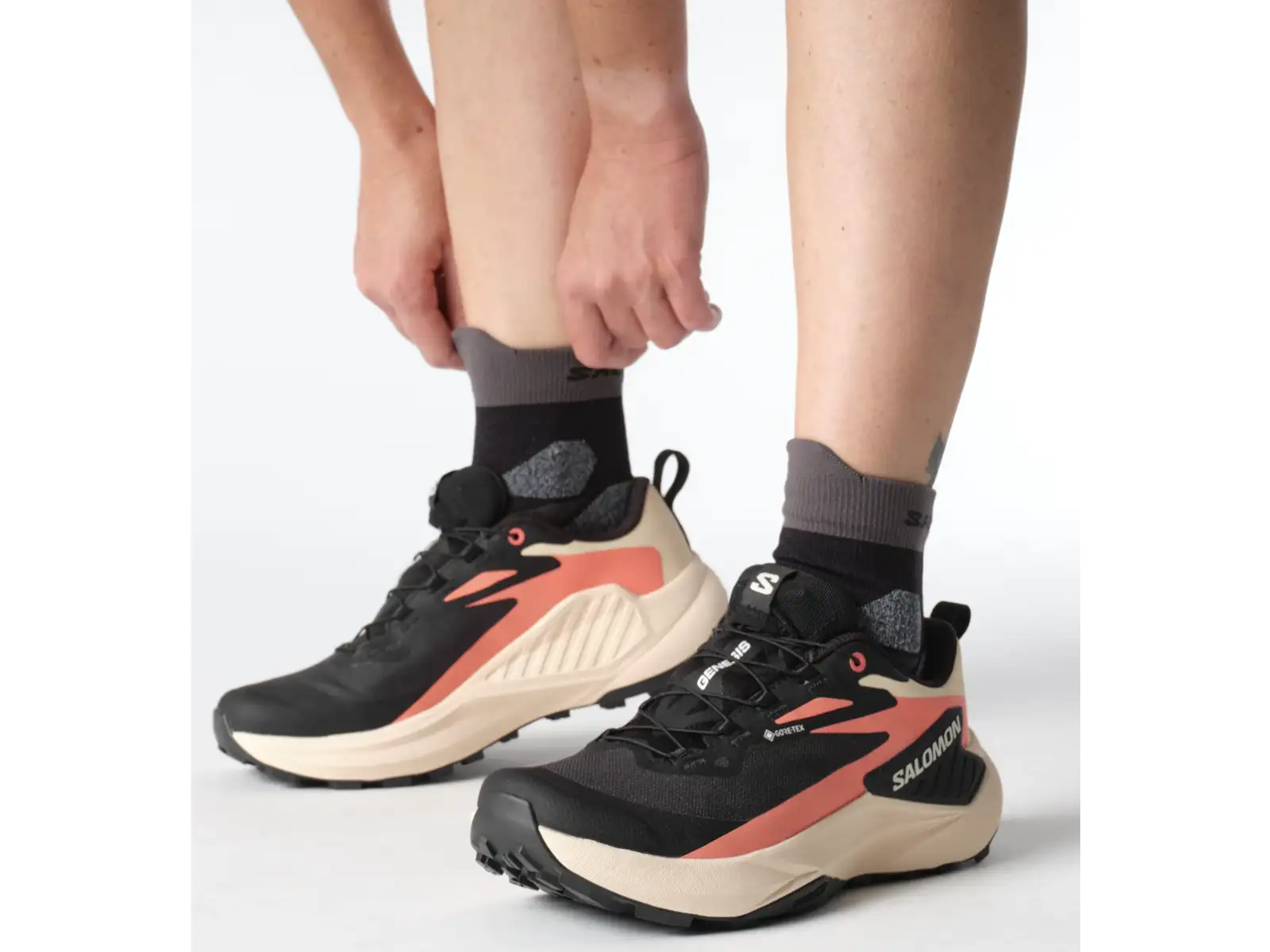 Salomon Genesis GTX dámska bežecká obuv Black/Tender