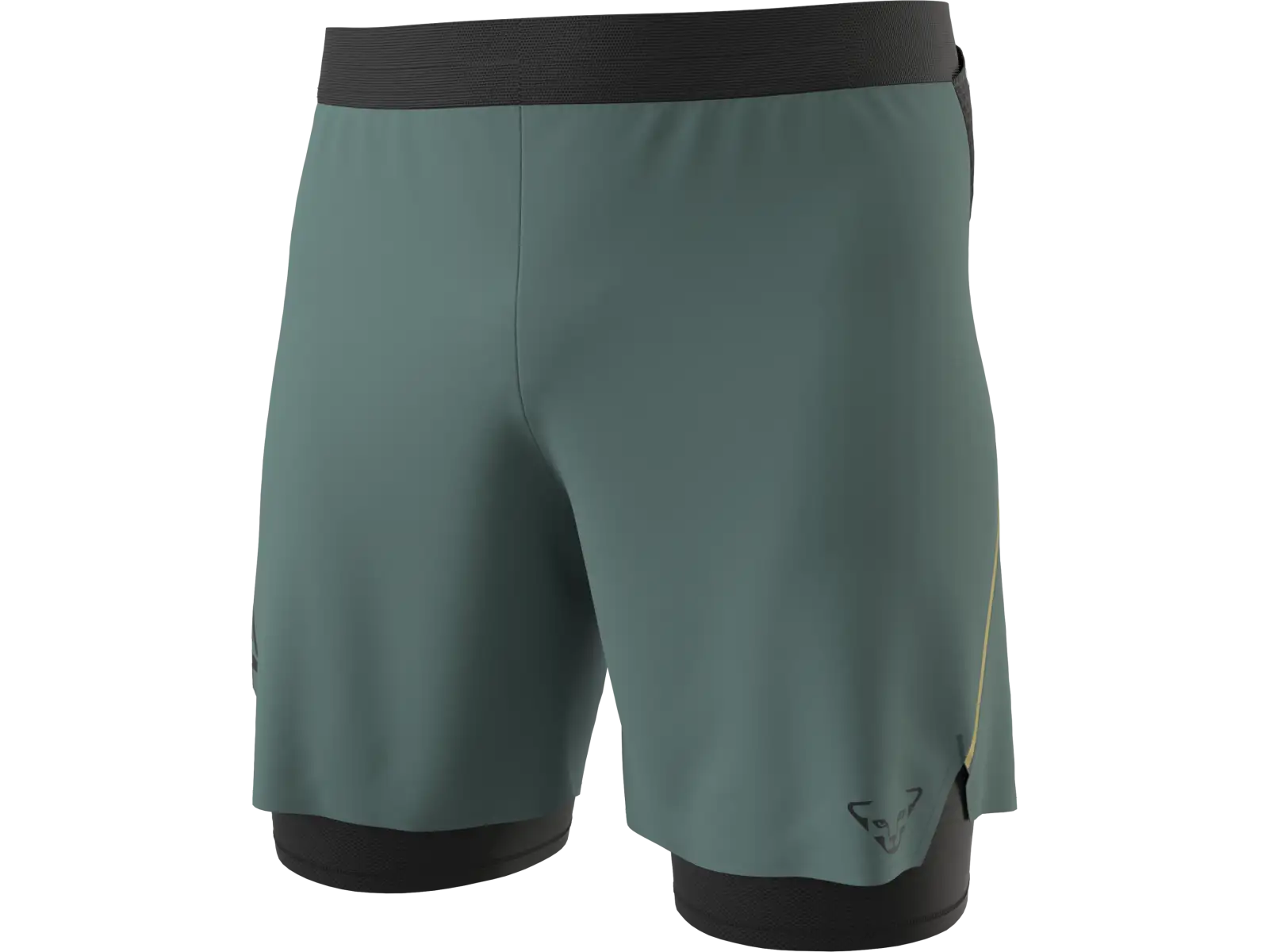 Dynafit Alpine Pro 2 v 1 pánske bežecké kraťasy Atlantic