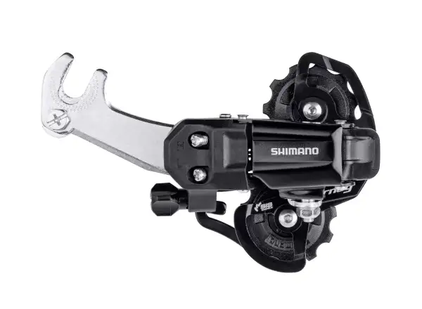 Shimano Tourney RD-TY200-SS 6/7 rýchl. s hákom čierna
