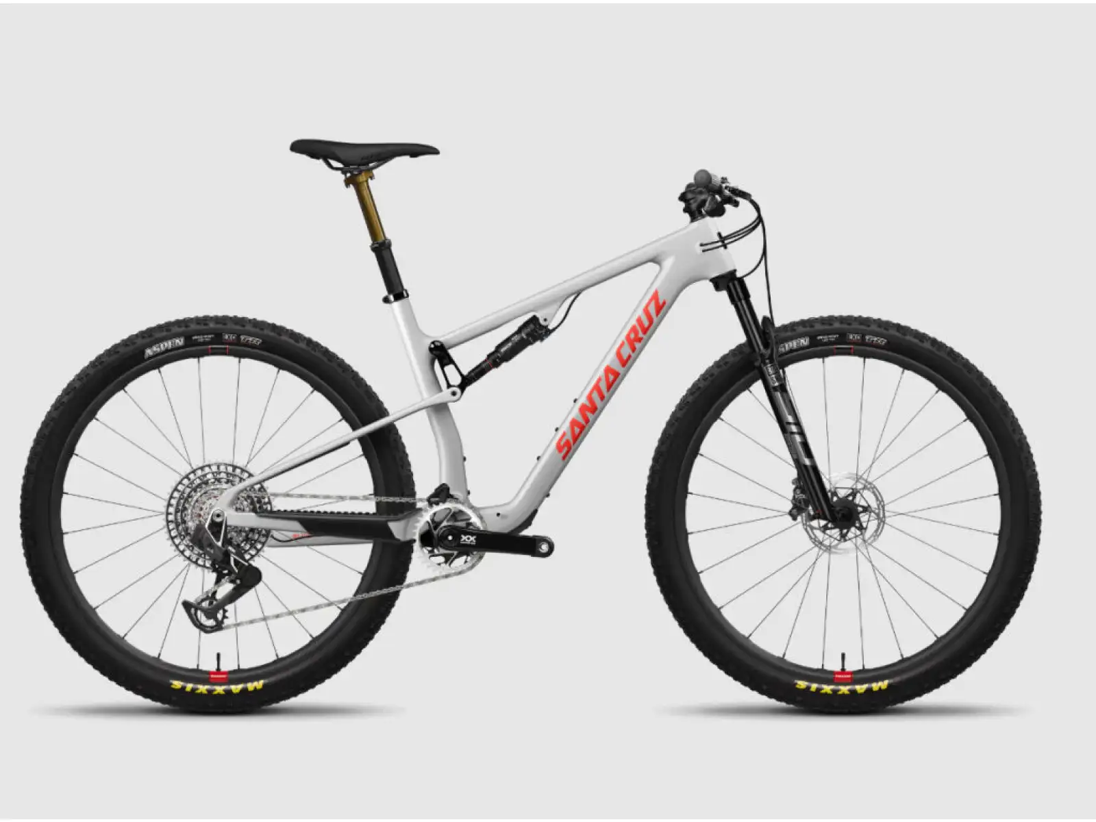 Santa Cruz Blur 4 CC XX AXS RSV 29" horský bicykel Matte Silver