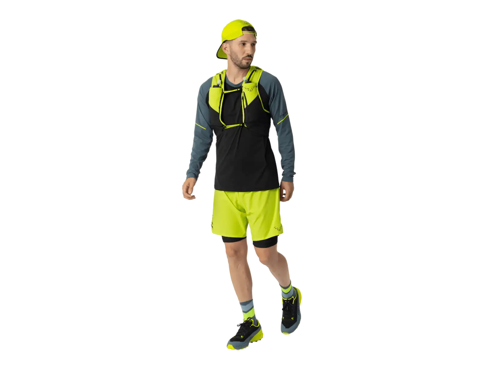 Dynafit Ultra 12 l bežecká vesta Ultra Yellow/Black Out