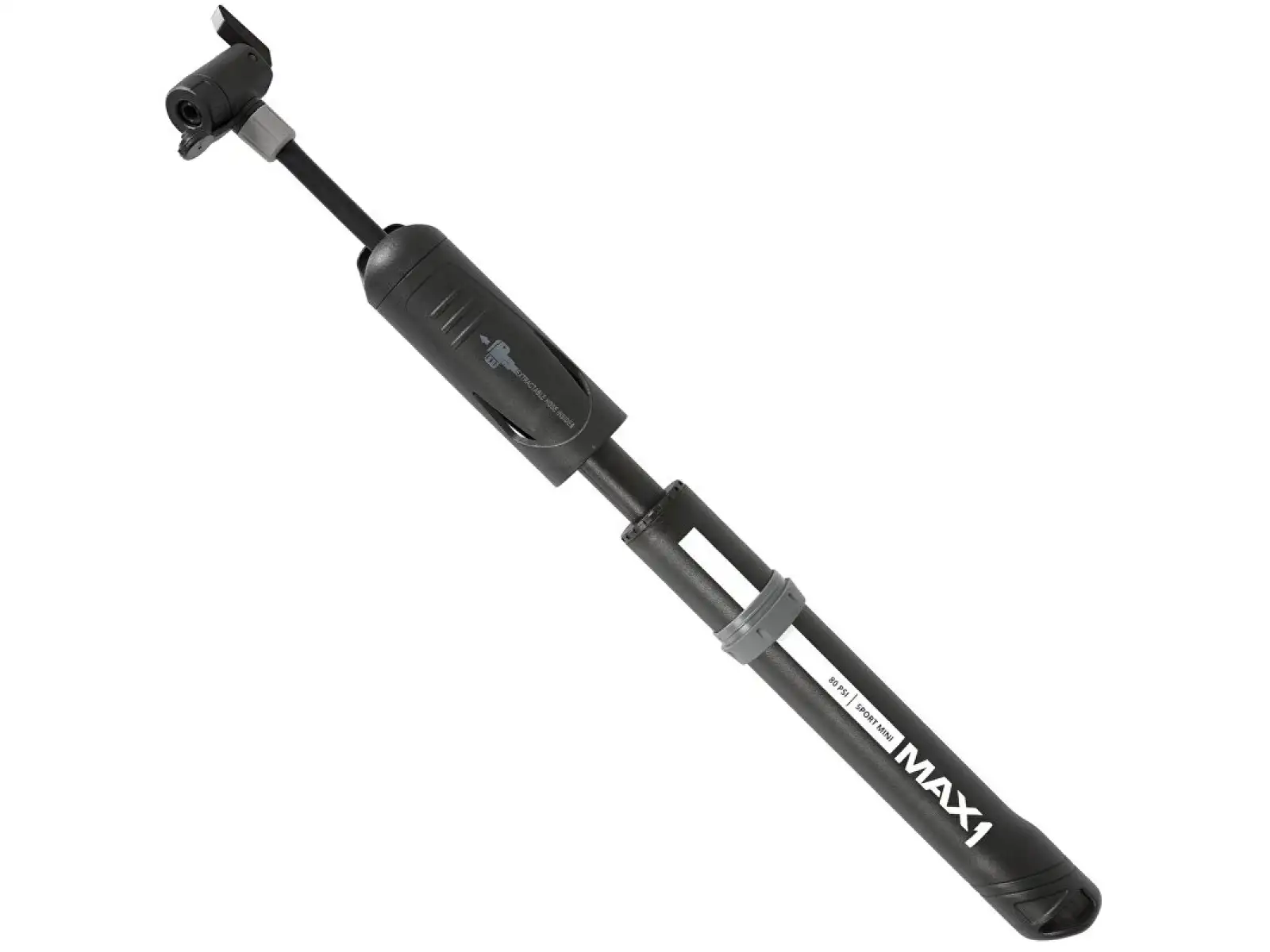 Max1 Sport mini pumpa čierna