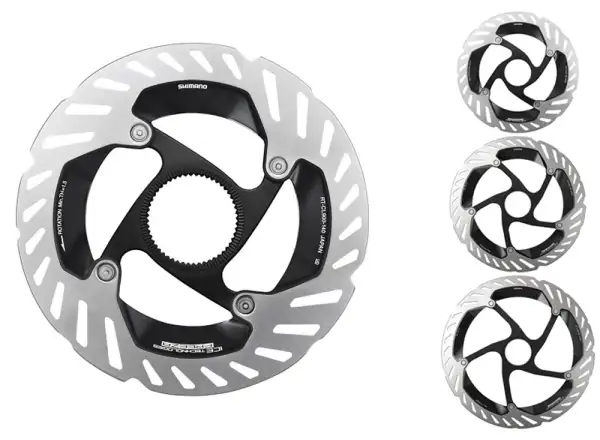 Shimano RT-CL900 brzdový kotúč 203 mm, center lock, Ice Tech, vonkajší lock ring