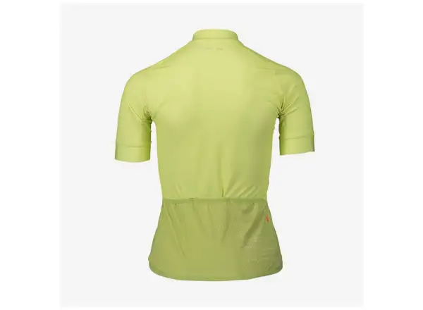 Dámsky dres POC Essential Road Logo s krátkym rukávom Lemon Calcite
