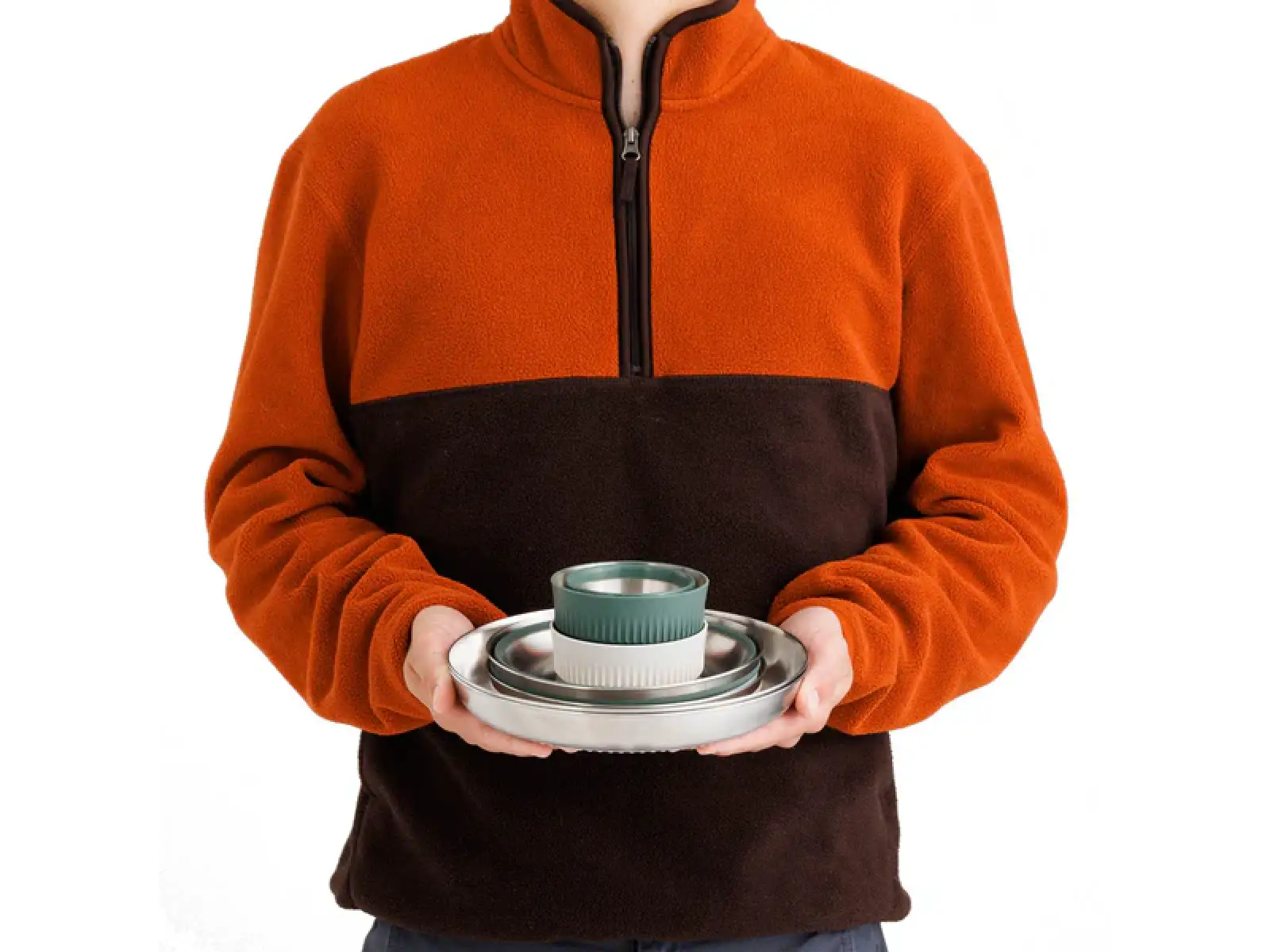 Sea to Summit Detour Stainless Steel Dinnerware Set 6 dielna sada riadu