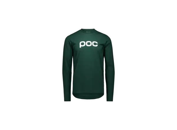 POC L/S Tee tričko s dlhým rukávom Pargasite Green