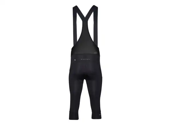 Silvini Alvo Bib pánske 3/4 nohavice s trakmi a vložkou Black
