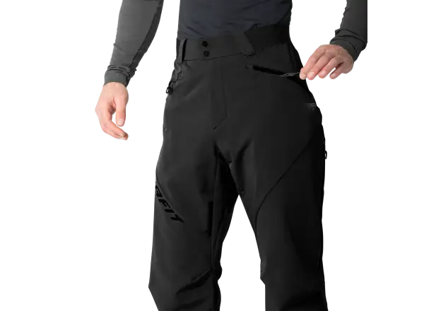 Dynafit TLT Touring Dynastretch pánske skitouringové nohavice Black Out