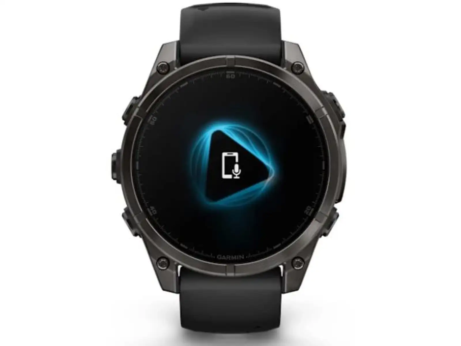 fenix® 8 - 47 mm, AMOLED, Safír, Uhlová šedá DLC titanová s čiernou/šedou.