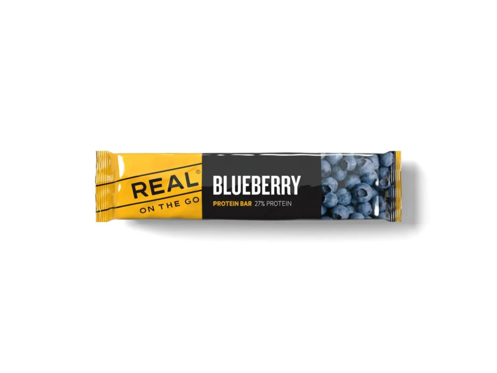 Real OTG proteínová tyčinka s čučoriedkami a černicami