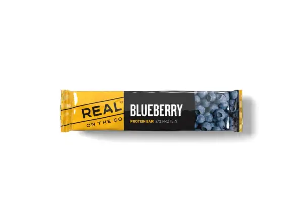 Real OTG proteínová tyčinka s čučoriedkami a černicami