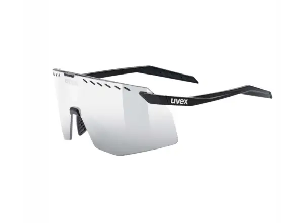 Uvex Pace Stage cyklistické okuliare Black matt/Mirror Silver
