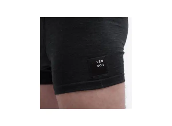 Sensor Merino Cordura pánska spodná vrstva čierna