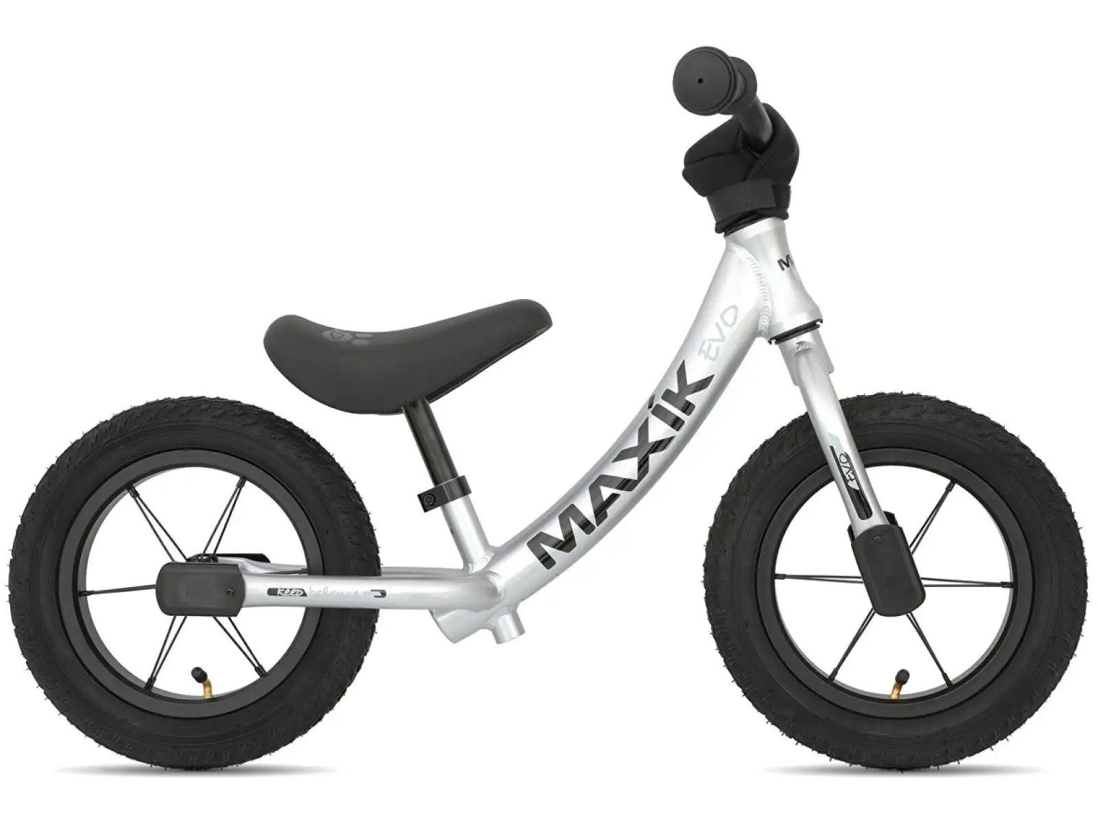 Max1 Maxík Evo Lite odrážadlo strieborná/čierna