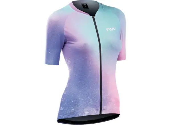 Northwave Freedom cyklistický dres dámsky s krátkym rukávom Violet/Fuchsia