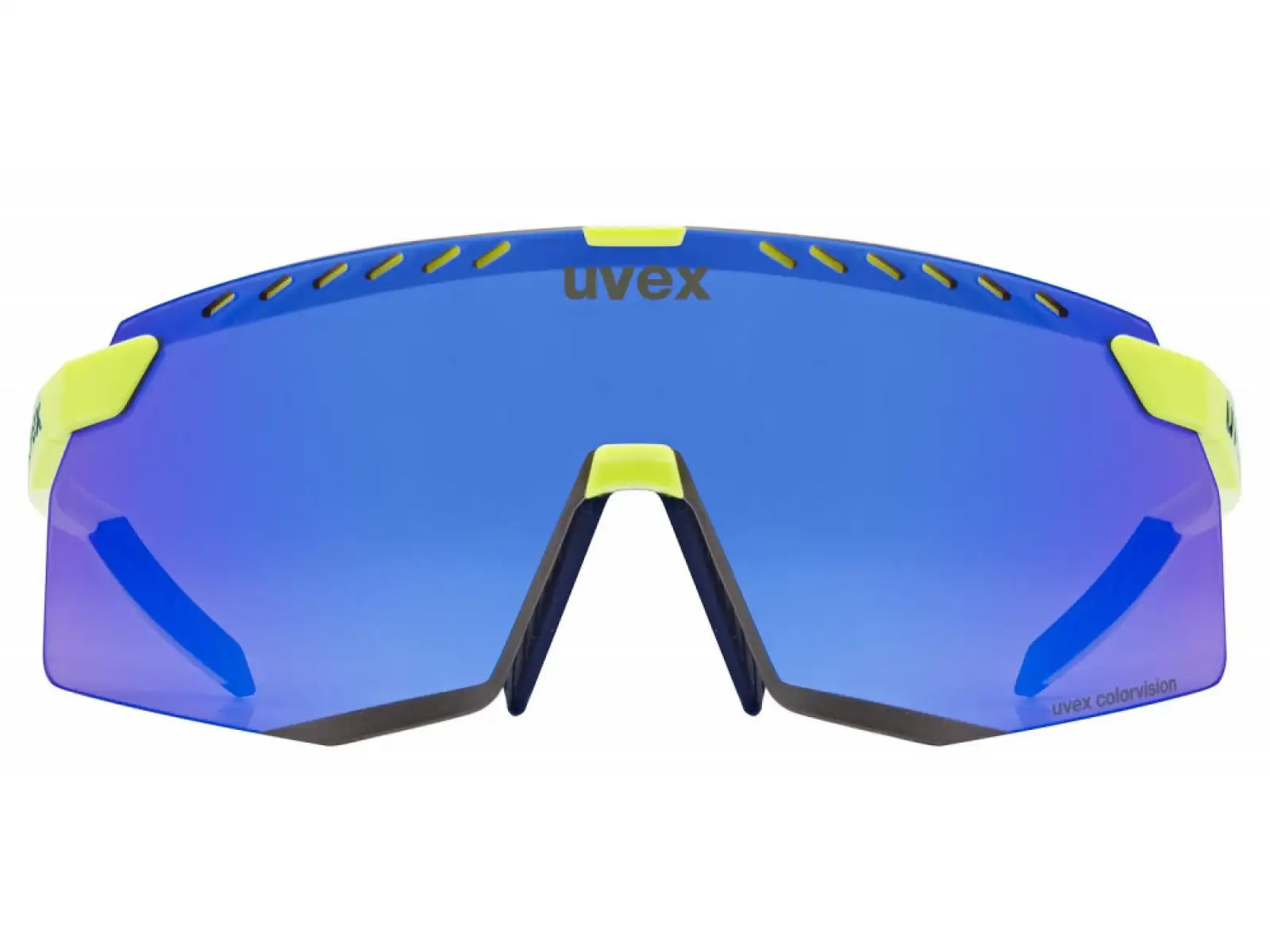 Uvex Pace Stage ColorVision okuliare Yellow Matt/Mirror Blue
