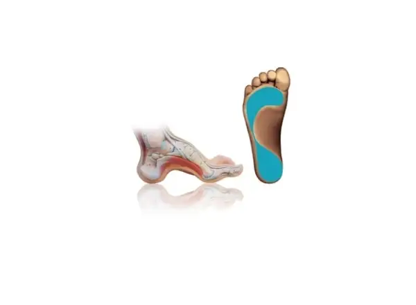 Sidas 3feet Comfort CZ Vložky do topánok s vysokým oblúkom 1 pár