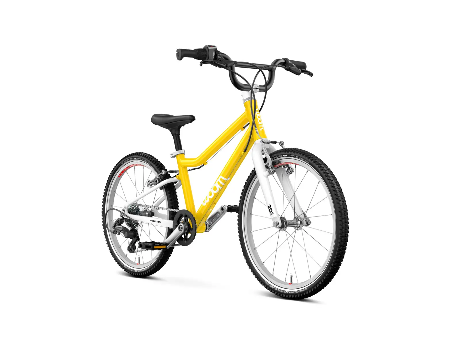 Woom GO 4 detský bicykel 20" Vibrant Yellow