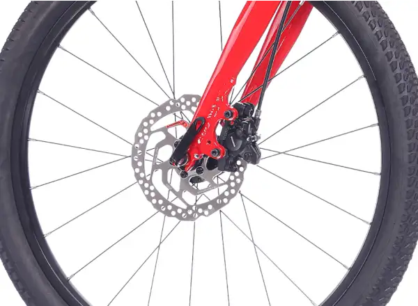 Rock Machine RIFF Tr 24 detský bicykel Gloss Fire Red