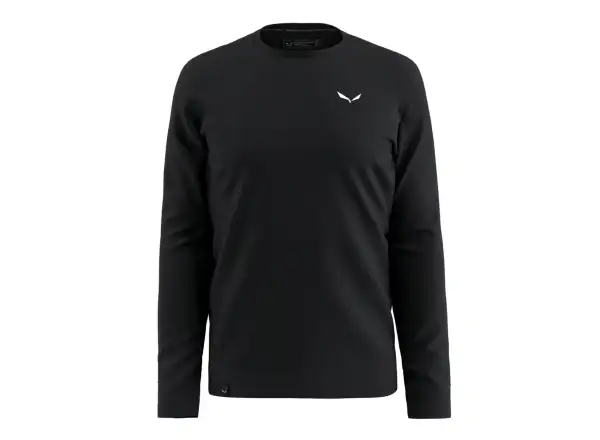 Salewa Puez Dry pánske tričko dlhý rukáv Black Out