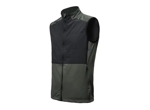 Sensor Coolmax Thermo pánska vesta Olive Green/čierna.