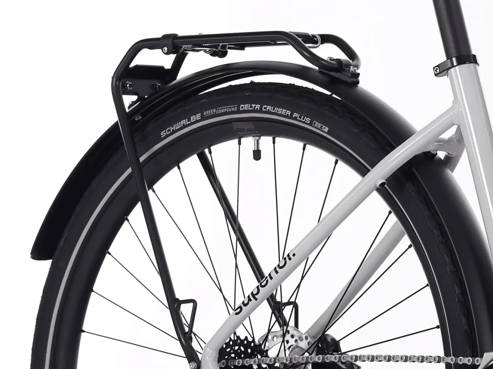 Superior Blox 6.2 T MS mestský bicykel Gloss Grey