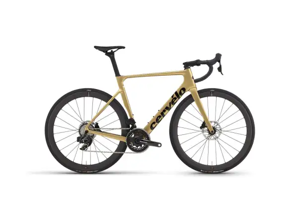 Cervélo Soloist Force eTap AXS cestný bicykel gold dust