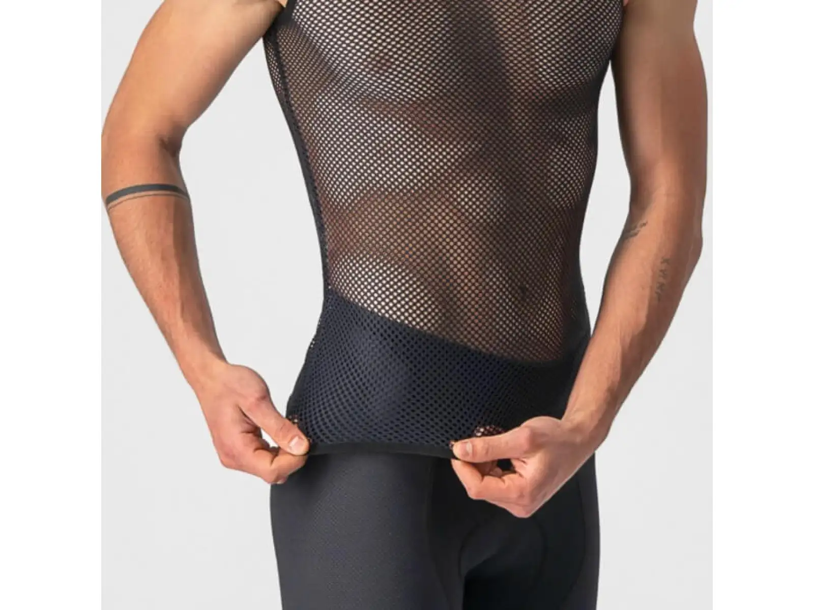 Pánske tričko bez rukávov Castelli Core Mesh 3 Black