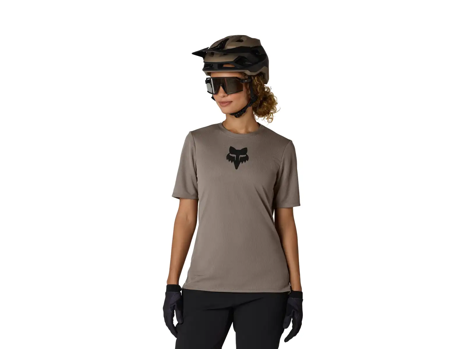 Fox Ranger Head dámsky dres krátky rukáv Nutmeg Brown