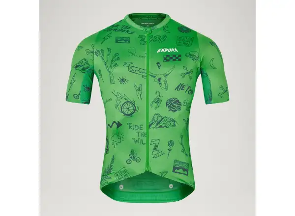 Endura Pro SL pánsky dres krátky rukáv Emerald