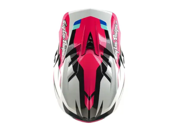 Troy Lee Designs D4 Polyacrylite MIPS prilba Roamer Magenta