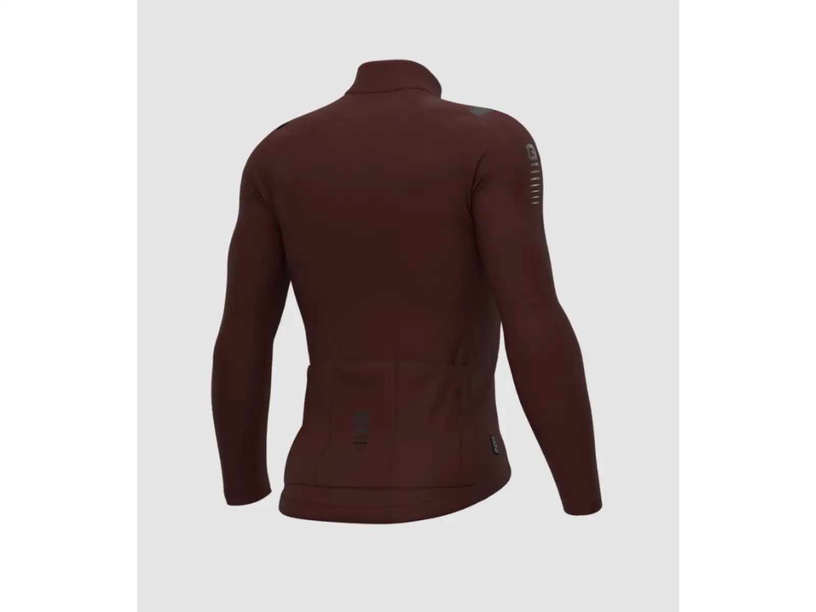 Alé R-EV1 Warm Race pánsky zateplený dres dlhý rukáv Burgundy