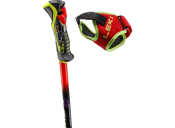 Leki WCR Pro SL TR zjazdové palice Bright red-violet-neonyellow