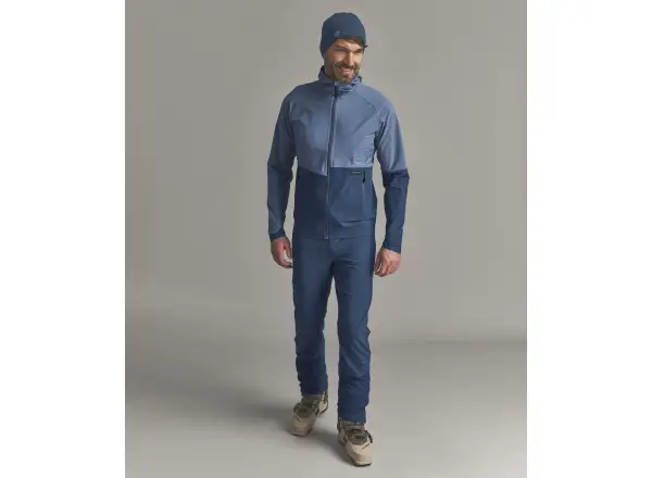 Ortovox Venet Softshell Pants pánske softshellové nohavice Blue Nunatak