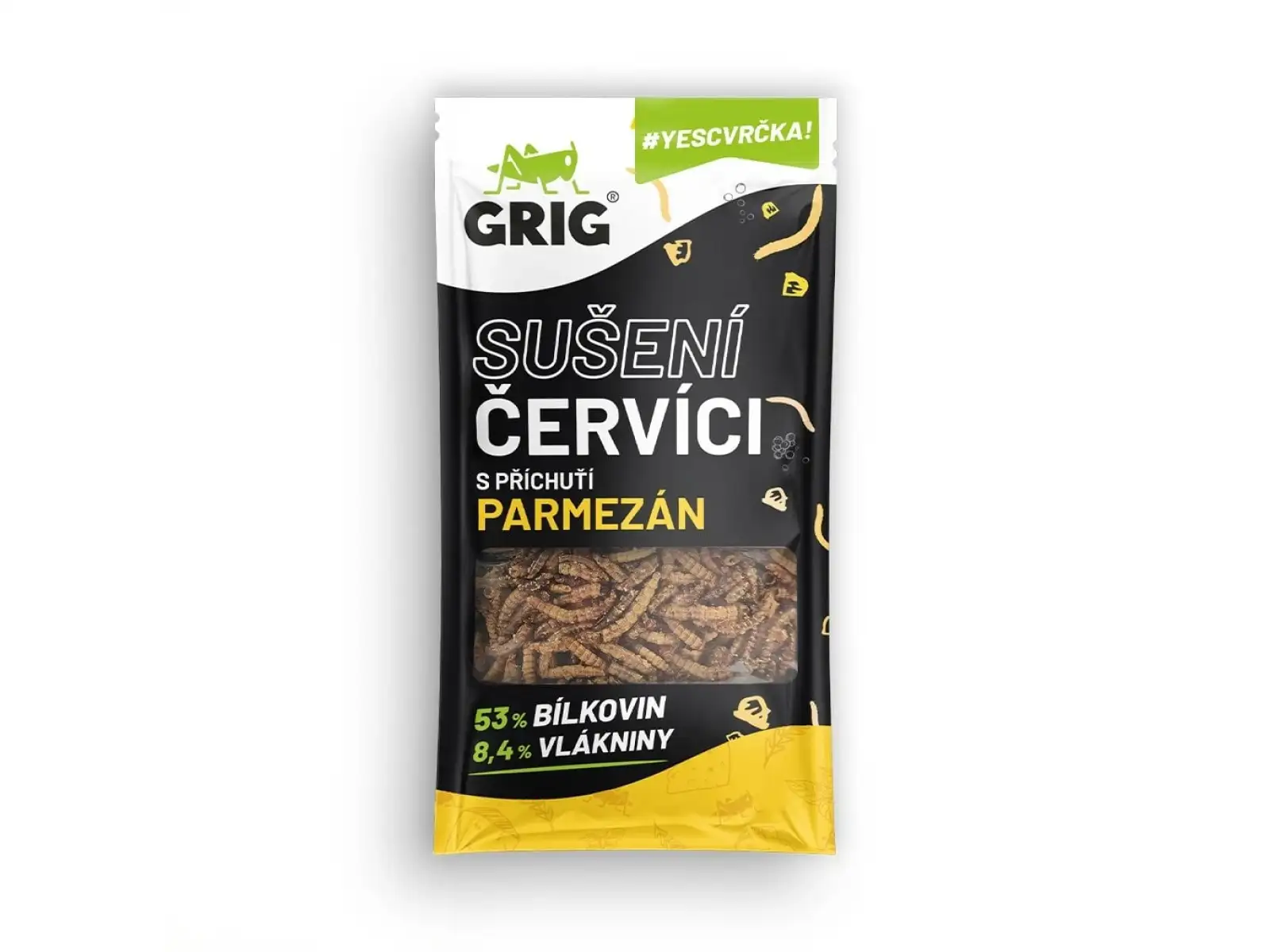 Grig sušenie červíci Parmezán 13 g