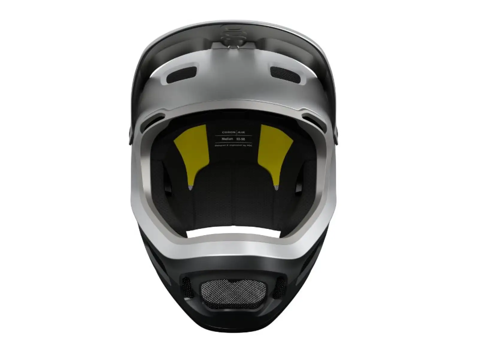 Prilba POC Coron Air MIPS Argentite Silver/Uranium Black Matt