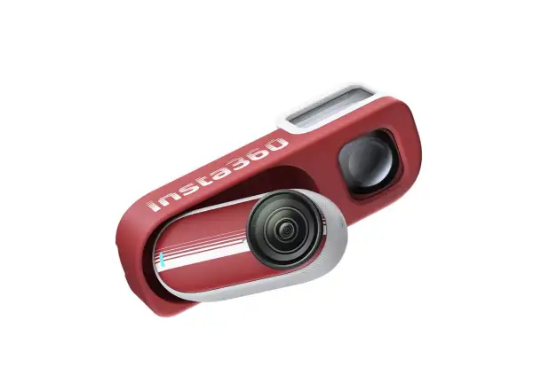 Insta360 GO 3S kamera Retro bundle 64 GB špeciálna edícia červená