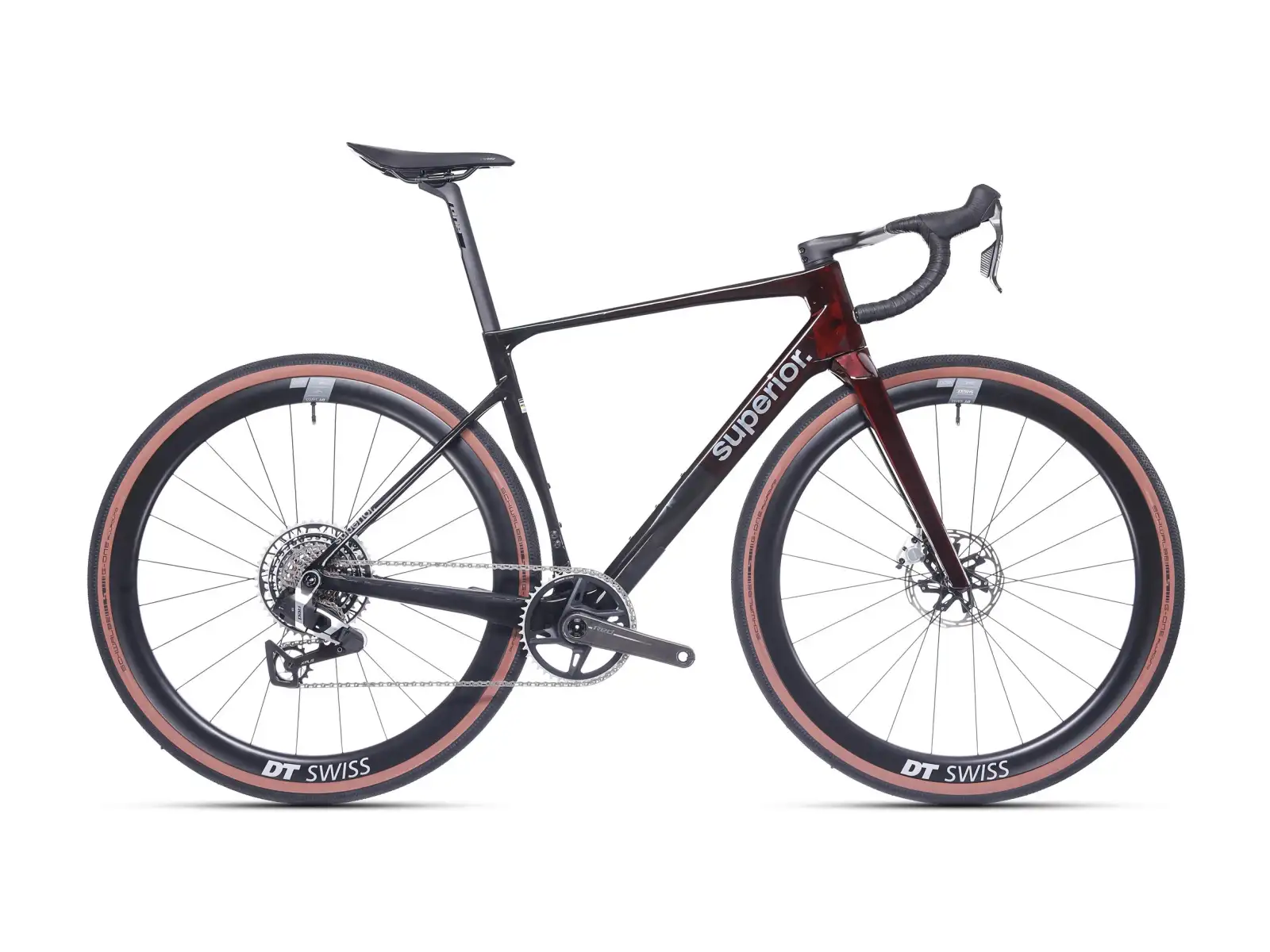 Superior XR 9.9 GR gravel bicykel Matte Carbon/Gloss Red