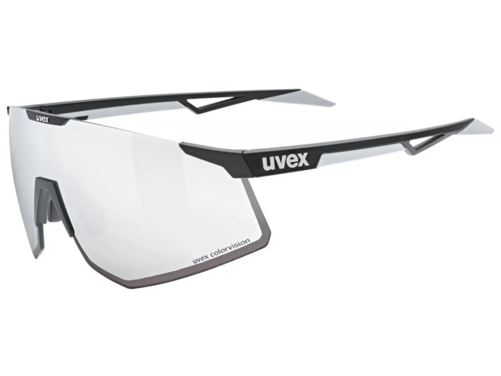 Uvex Pace Perform ColorVision okuliare Black Matt/Silver